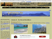 Tablet Screenshot of lahaina.de